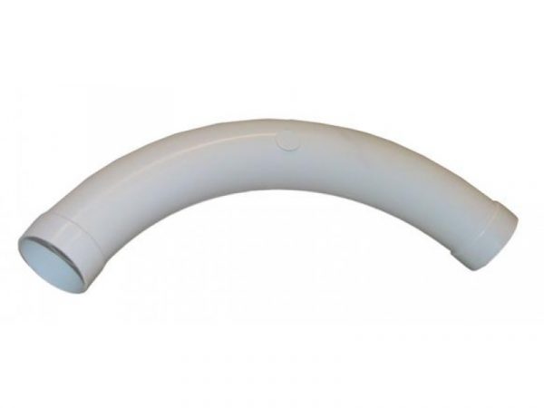 DUCTED VACUUM SYSTEM HIDE-A-HOSE, RETRACTABLE HOSE 90 DEGREE ELBOW