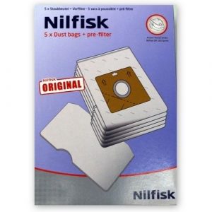 Geniune Nilfisk Action Series Vacuum Cleaner Bags + Filter